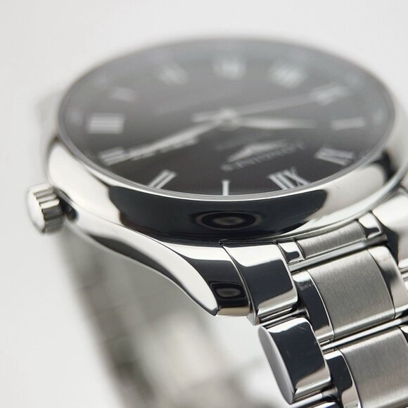 Longines Master Annual Calendar Steel Black Dial 40mm Automatic Mens L29104516 - Picture 5 of 9